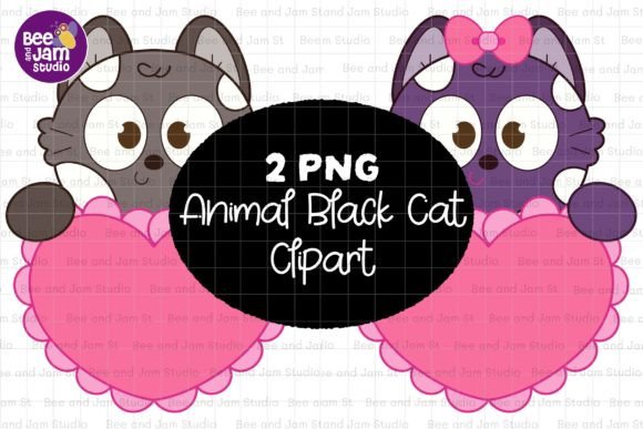 Animal Black Cat PNG Sublimation Clipart: A Designer's Secret Weapon