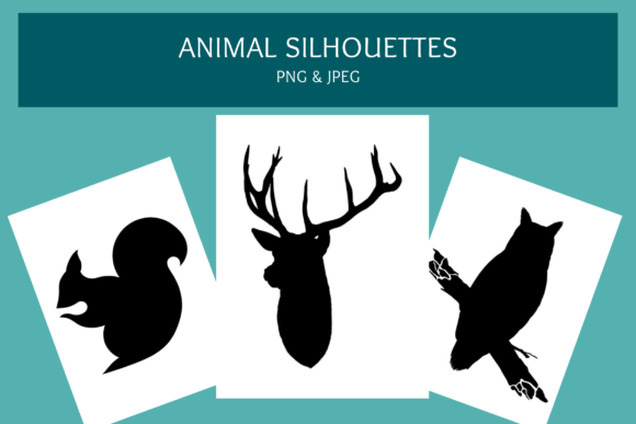 Animal Silhouettes: Essential Design Assets for Every Creator