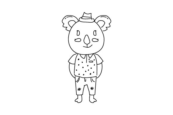 Cute Baby Animal Koala Character: A Guide for Creatives