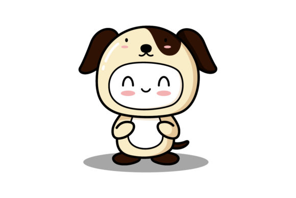 Embrace Cuteness with Kawaii Animal Design-04 Vector Art