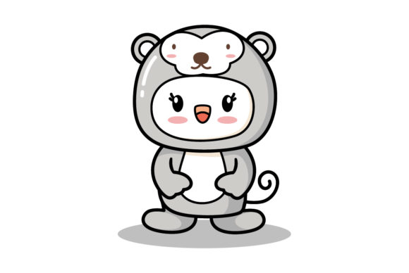 Kawaii Animal Design-06: Your Go-To for Charming Vector Graphics