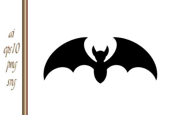 Stencil Bat Halloween Animal Vector: A Designer's Go-To Asset