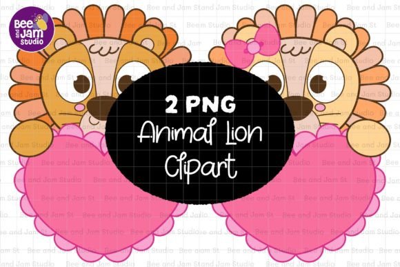 Unleash Your Creativity with Animal Lion PNG Sublimation Clipart